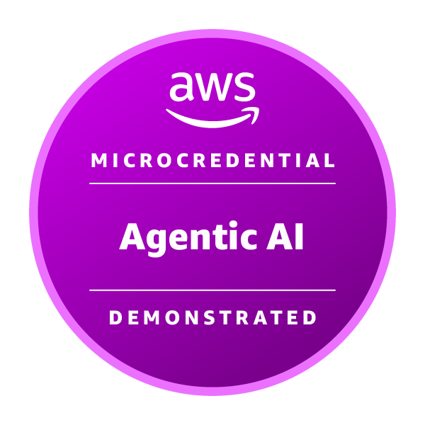 AWS Agentic AI Microcredential